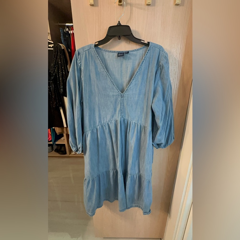 Light denim Boho dress